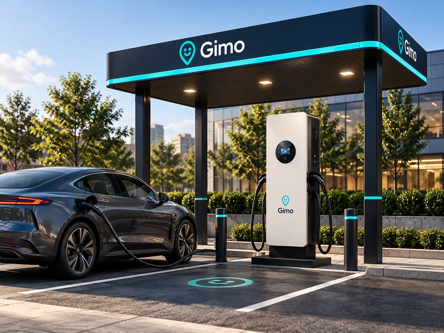 Renderização conceitual da configuração Gimo de 80 kW
